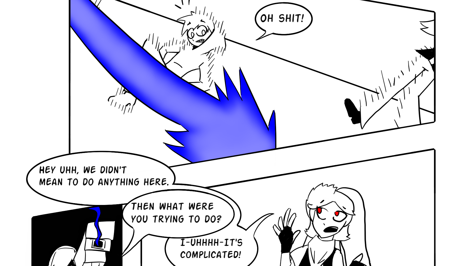 Hybrid: Humanity - Episode 119, Page 1: Chapter 10 - Part 2 - Page 1 B